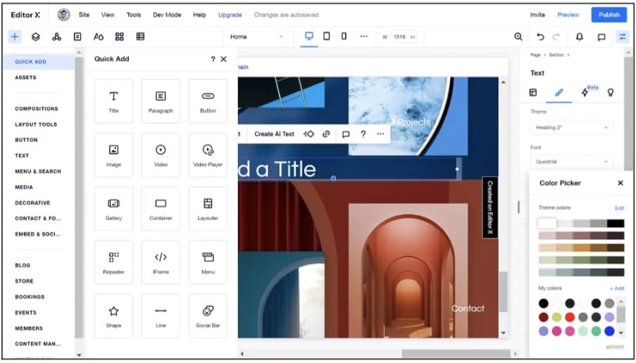 Wix Employee Branding Tools