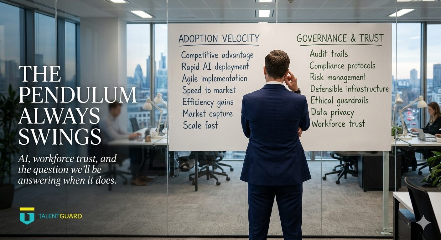 The Pendulum Always Swings, This Time it's AI Workforce Governance - TalentGuard